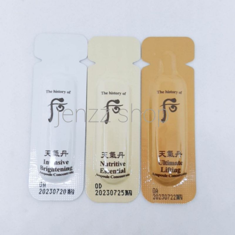 the history of Whoo Cheongidan Ampoule Concetrate