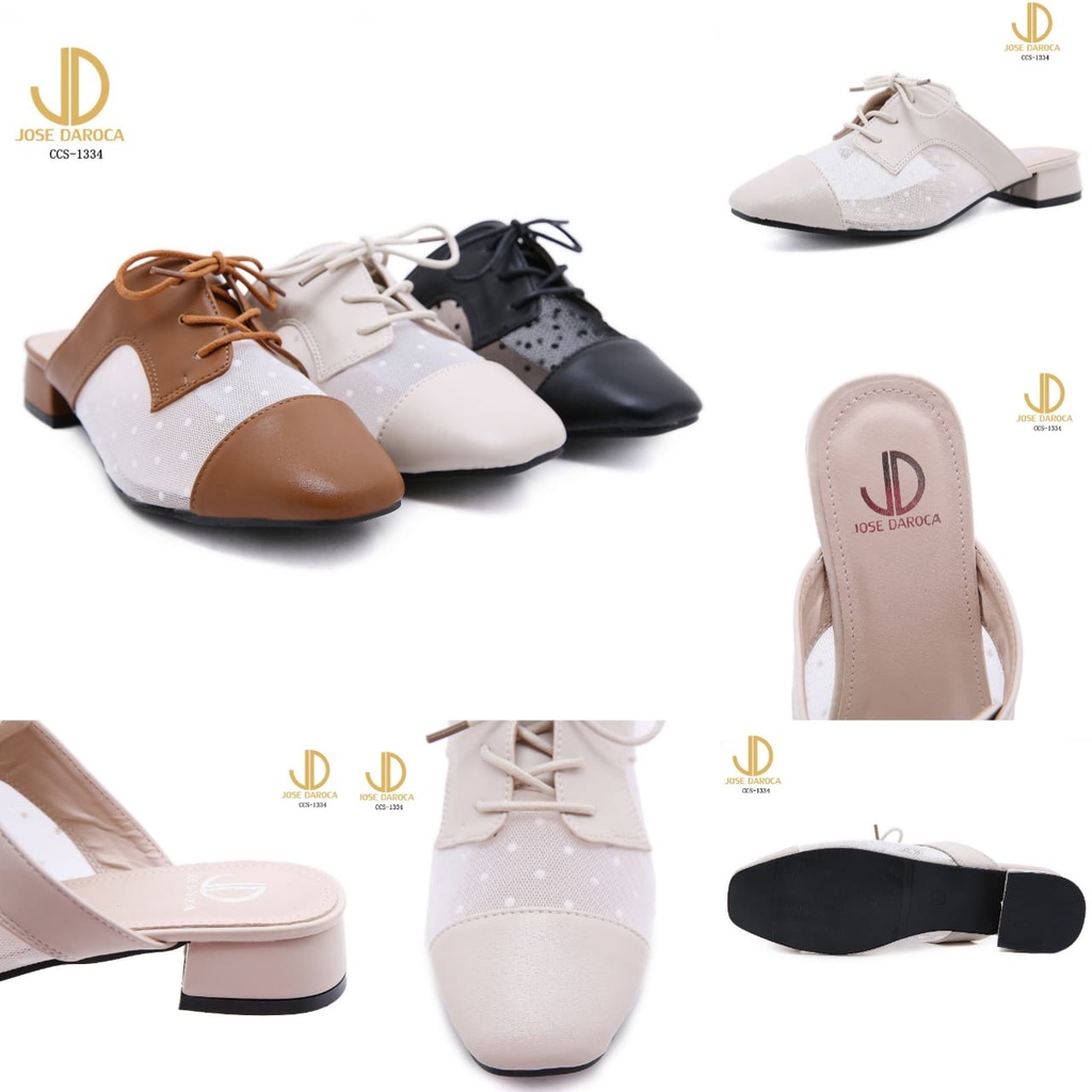 JOSE DAROCA Slip On Mules Shoes #CCS-1334# Original