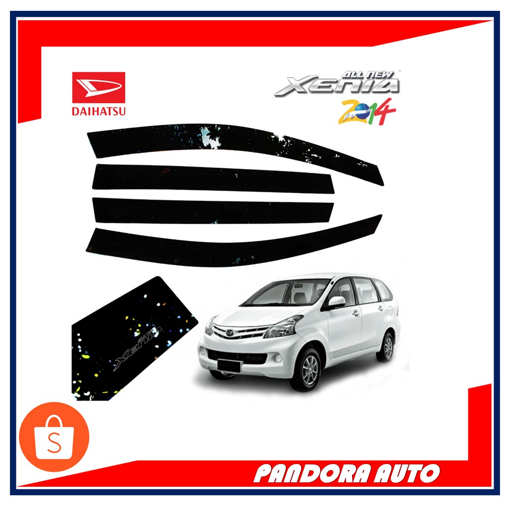 TALANG AIR MOBIL DAIHATSU ALL NEW XENIA 2014 MODEL SLIM AKRILIK HITAM