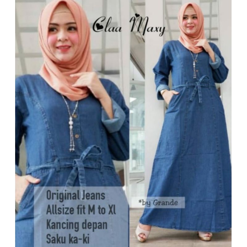 GAMIS JEANS / CLAA MAXY / GAMIS JEANS TALI PINGGANG