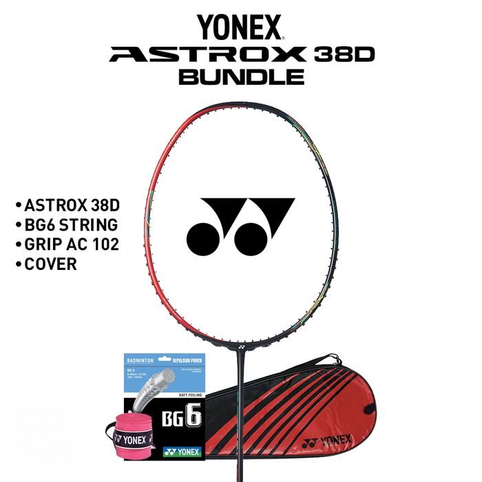 Raket Badminotn YONEX ASTROX 38 D GIDEON TERBARU PROMO ORIGINAL