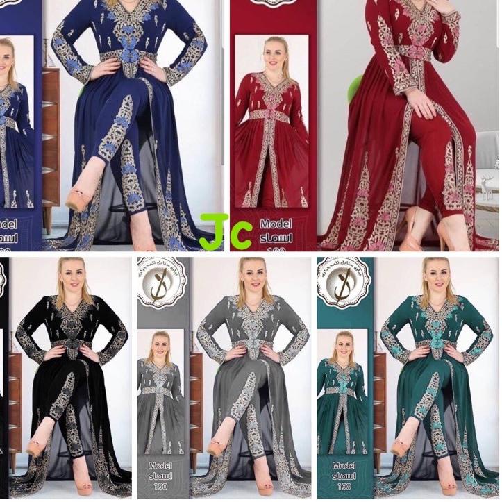 ➺ Restock 5wrna ZR Parisian set / Set Parisian JUMBO / Set baju india / Set baju pesta india ➷