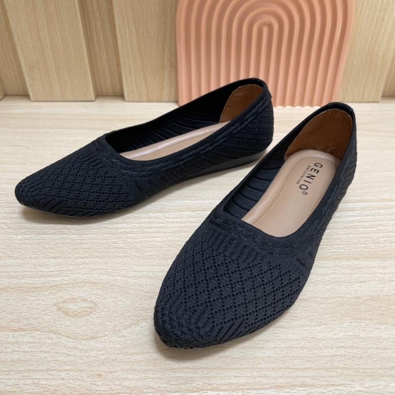 Sepatu Flat Shoes Wanita , Sepatu Wanita Genio