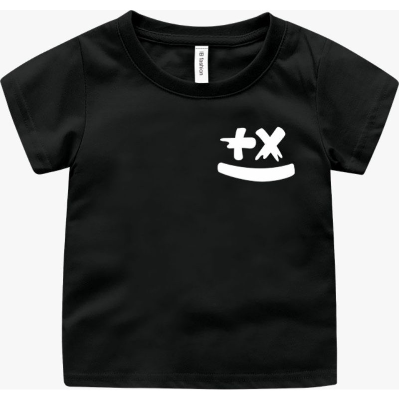 ((IB))KAOS ANAK2 UNISEX/LOGO +X DIGITAL SABLON