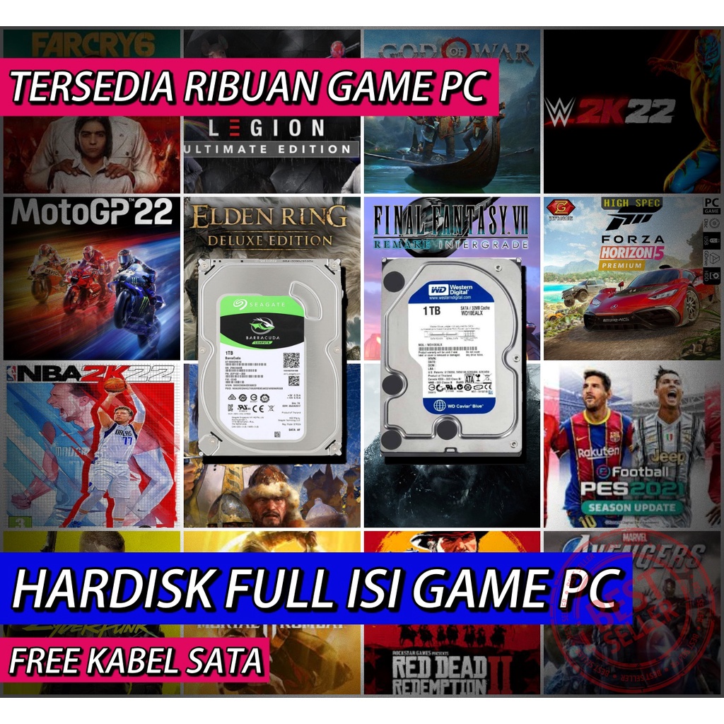 harddisk internal 1tb seagate wd