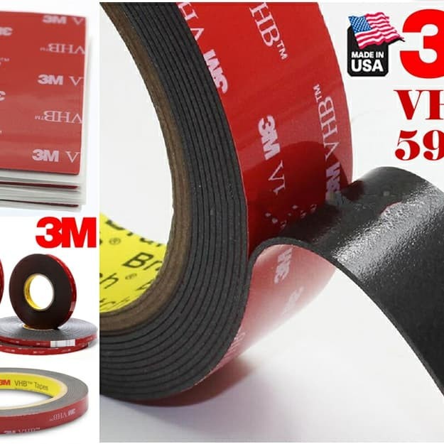 

Eklusif Double Tape Heapy Duty 5952 3M Foam Hitam 1In X 3 Mtr Diskon