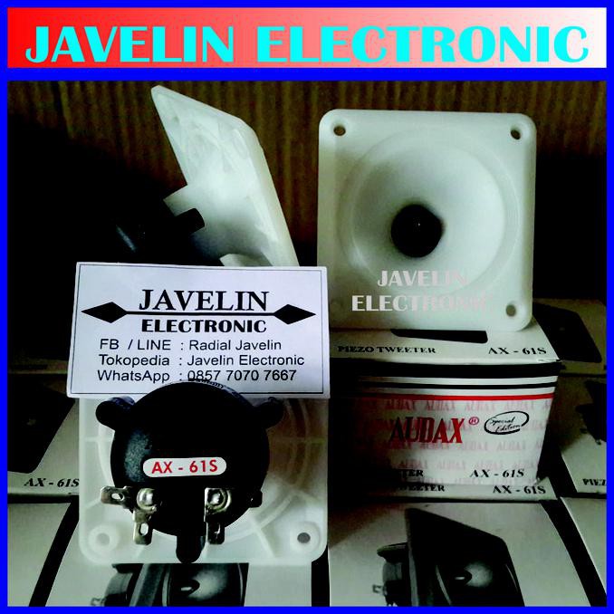 GRATIS ONGKIR AUDAX AX-61-S PUTIH / TWEETER BURUNG WALET AX 61S / SPEAKER AX61S TERLARIS