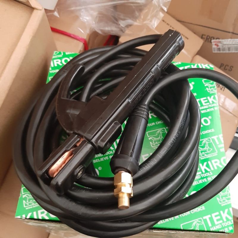 kabel las set 5 meter kabel las stang las kabel mesin las 25mm