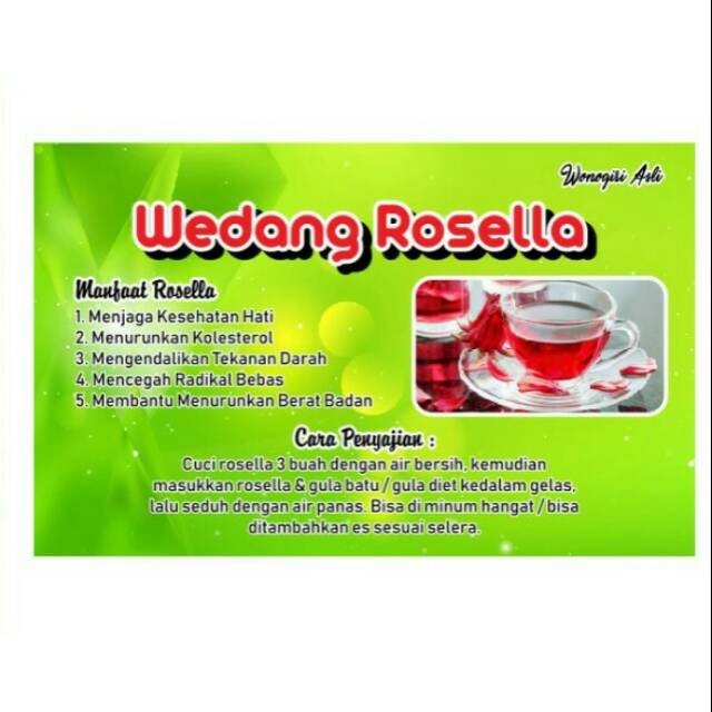 

Wedang Rosella