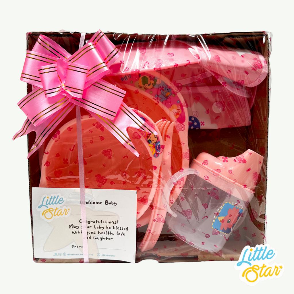 Hampers Bayi Newborn Baby Feeding Gift Set Kado Parcel Paket Perlengkapan Makan Mpasi