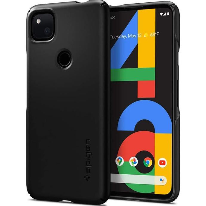 Spigen Thin Fit Designed For Google Pixel 4A Case (2020) - Black Skubikuter