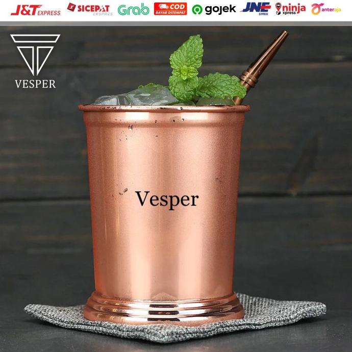 Julep moscow mule mug / gelas cocktail / gelas beer wine / gelas kopi -Diskon Besar
