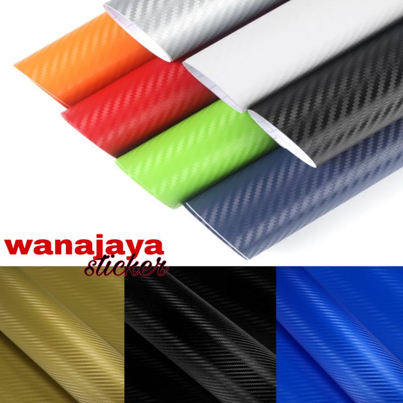 STIKER SKOTLET CARBON 3D / KARBON 3D DOFF / SKOTLET CARBON / SKOTLET MOTOR CARBON/SKOTLET CARBON DOF