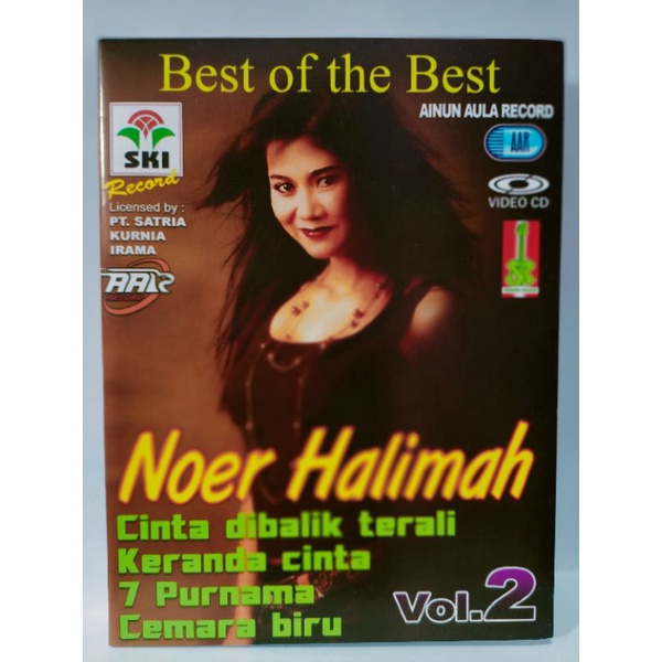 VCD original dangdut' Noer Halimah vol.2