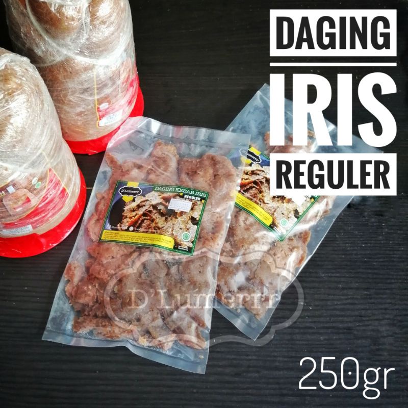 

Daging Kebab Iris Reguler 250gr