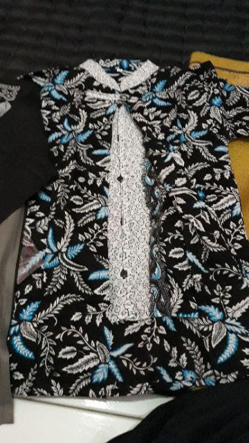 Atasan Batik Dolby Dolbi Dobby Doby Tenun Sutra Tulis Halus Katun Atbm Baron ,sarombit Atasan