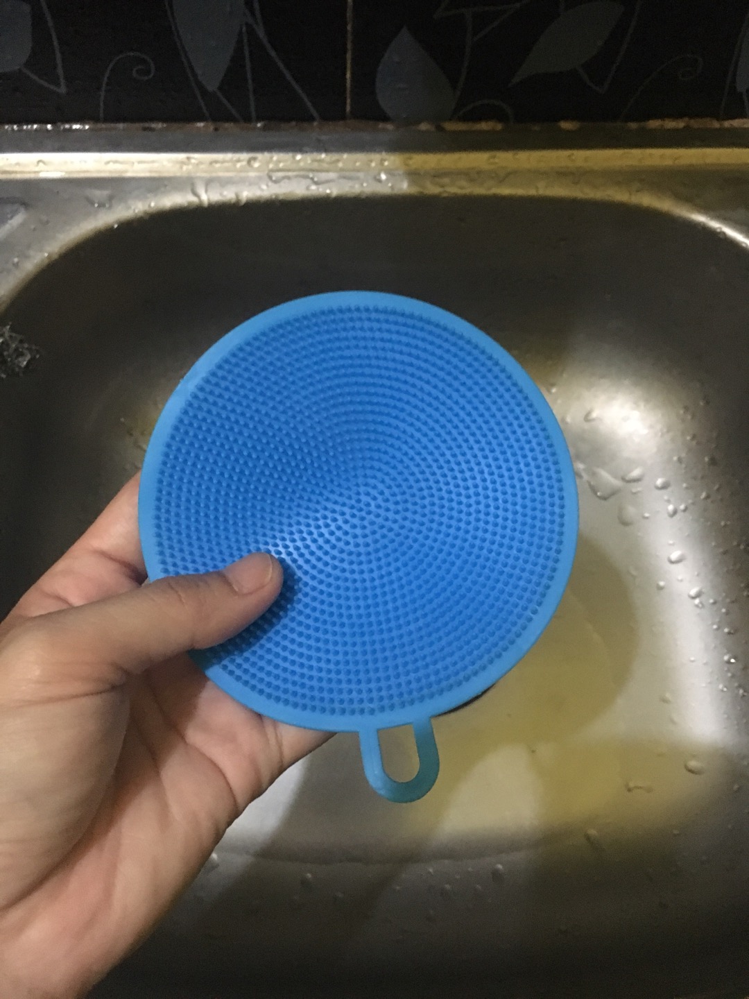 Spons Silikon Cuci Piring Multicolor Anti Bakteri Spon Serbaguna Cleaning Brush