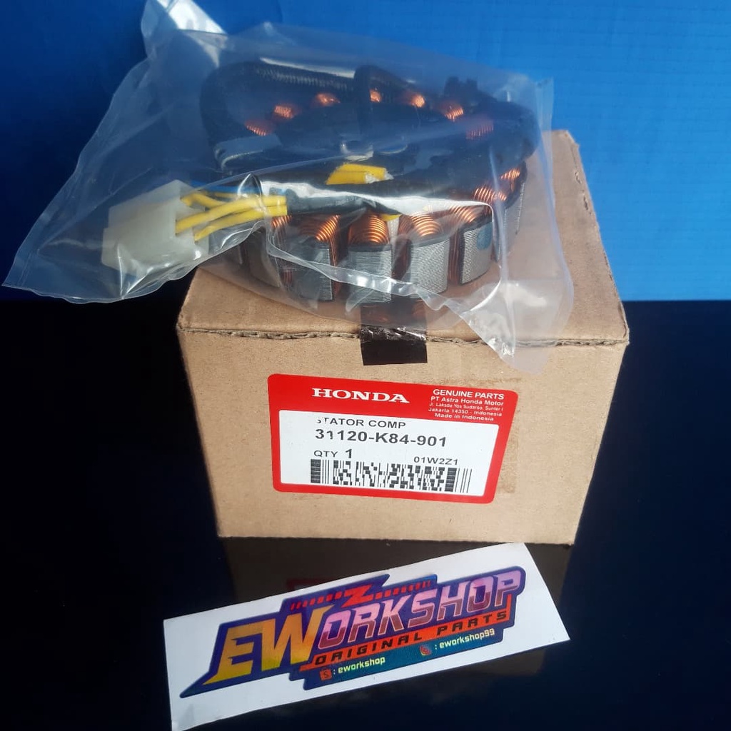 SPUL SPULL STATOR COMP - CRF 150 CRF150 150L ASLI HONDA 31120K84901