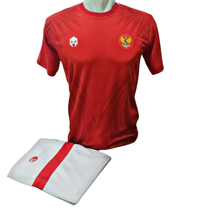 {SUT.26Au22ᶻ} Jersey Timnas Indonesia(Baju+Celana) Grade Ori Lokal / Jersey Timnas Indonesia AFF / J