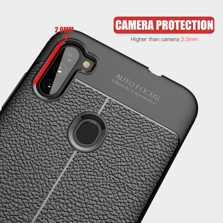 Case Samsung A11 - M11 2020 Ultra Slim Autofocus Leather Premium Softcase