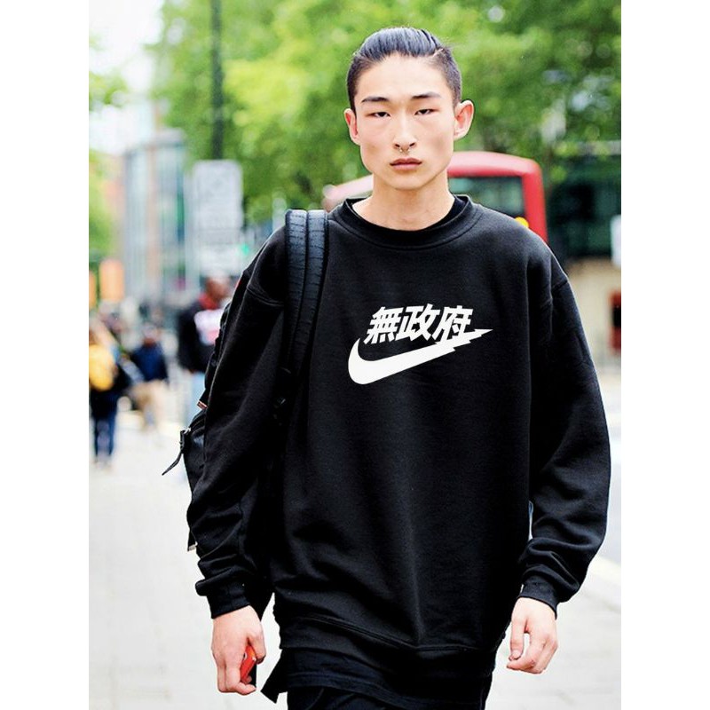 (S - 6XL) Hoodie Japan Japanese Sweater Crewneck Harajuku Style BIGSIZE Air Tokyo Urban Style S M L XL XXL XXXL 4XL 5XL