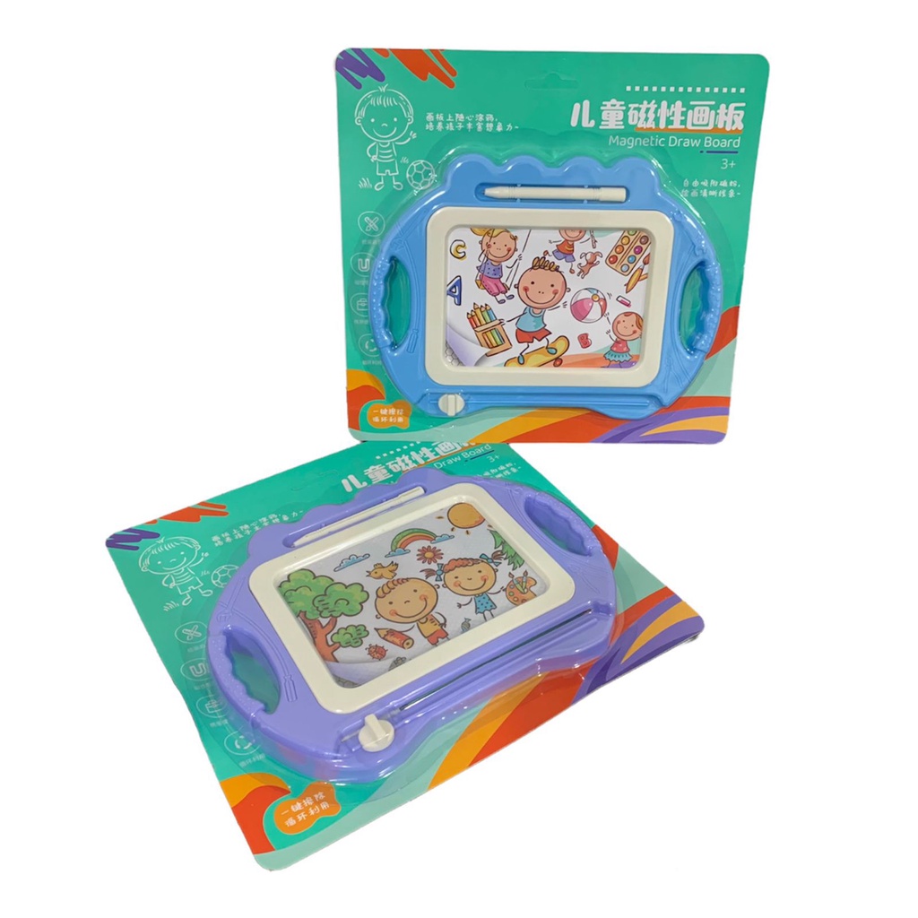 [Jualsemua18]Mainan Edukasi Anak Papan Tulis Magnetic / Mainan Meja Gambar Magnetic / Magnetic Drawing Board