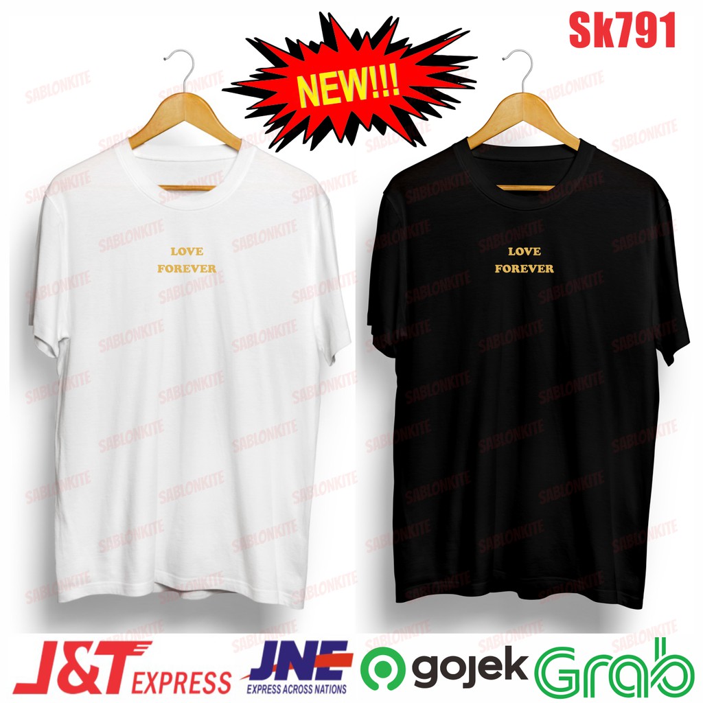 MURAH!!! KAOS KPOP JHOPE J-HOPE LOVE FOREVER SK791 UNISEX COMBED 30S