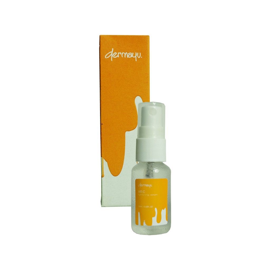 [COD] Dermayu Serum Vitamin C Lightening AMPUH Mengatasi Kulit Berminyak &amp; Mengencangkan Kulit  I 100% Original BPOM