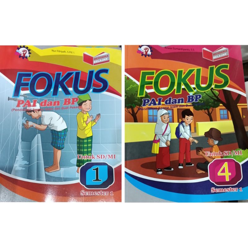 Fokus Agama Islam PAI dan BP SD kelas 1/2 revisi terbaru