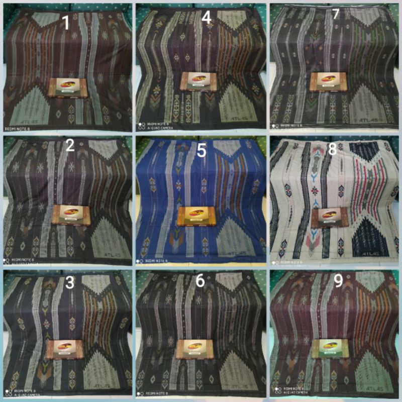 SARUNG ATLAS IDAMAN HARMONI AKASIA