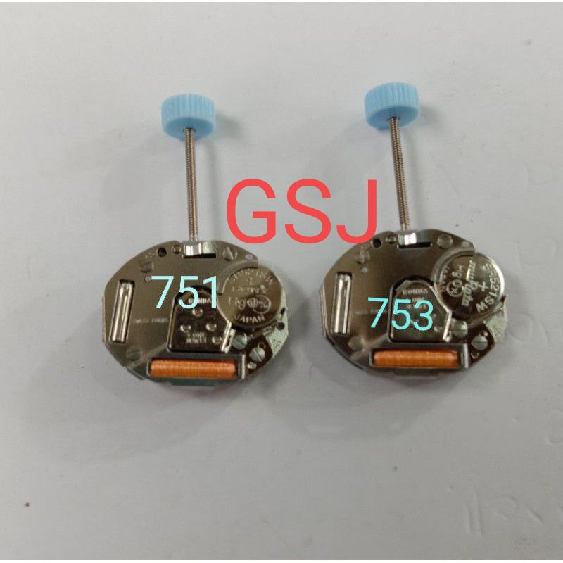 Mesin jam tangan Ronda 751 mesin jam tangan ronda 753+baterai