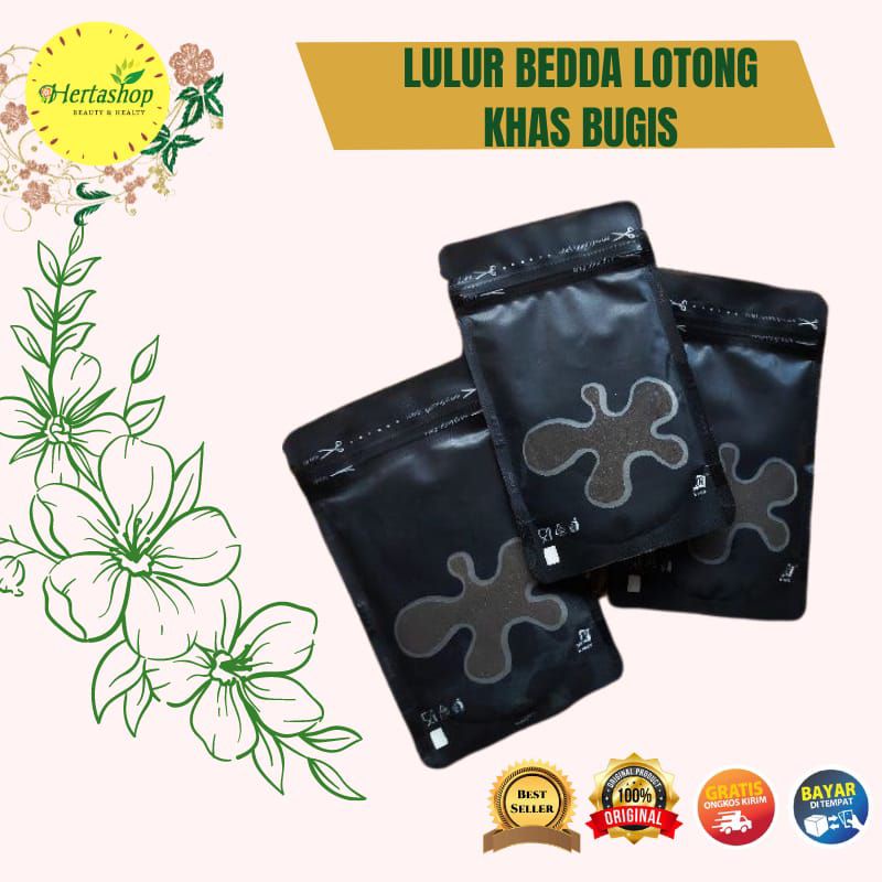 Lulur bedda lotong khas bugis viral
