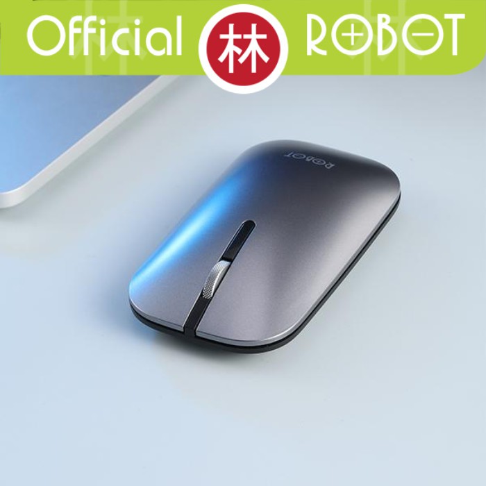 Robot M510 2.4G Wireless Mouse Metal Scroll Wheel Silent