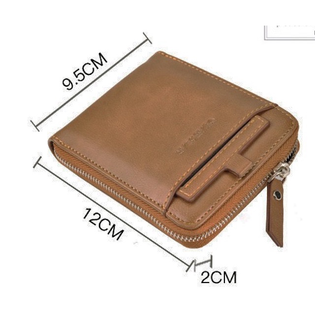 DOMPET PRIA RESLETING KULIT PU HIGH GRADE PREMIUM DEABOLAR ORIGINAL WALLET PURSE K3208-1