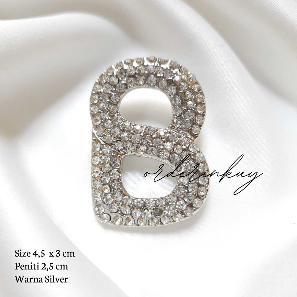 Bros Buttonscraves / Bros Ala Buttonscarves  / Bros Button / Buttonscarves Brooch / Orderinkuy Bros-Buton Luxury Silver