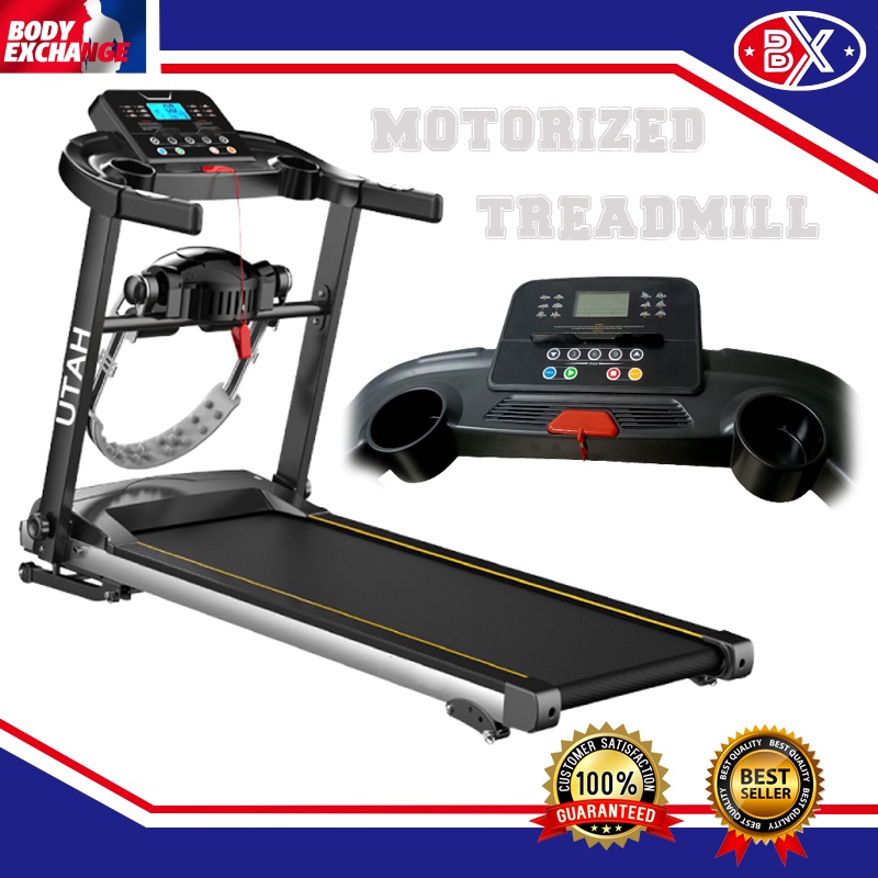 Treadmill Elektrik BX-UTH Original - Alat Fitness - Alat Gym Electric - Alat Olahraga Lari Listrik