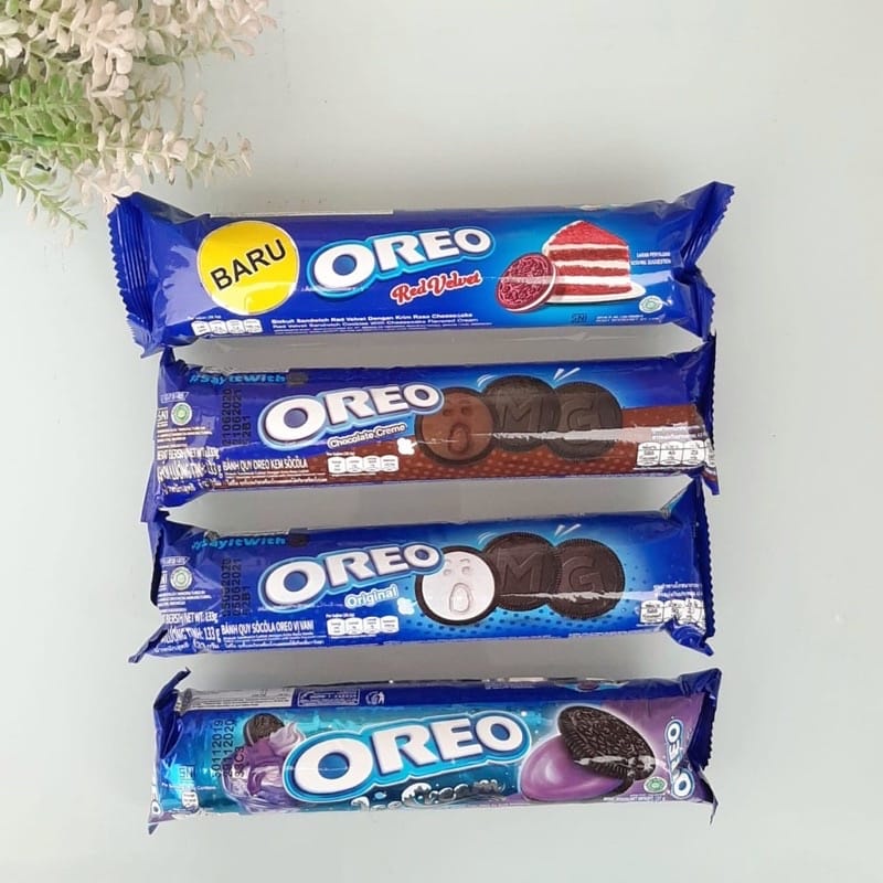 

Coklat Biskuit Oreo Vanila Vanilla 110.4 gram Oreo Roll ECERAN
