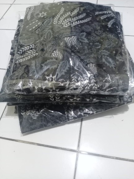 New Arrival Distro Batik Pria Bordir Sogan Hrb026 Batikaf Notoarto Batik Ipnu-ippnu Hem Pria Bel