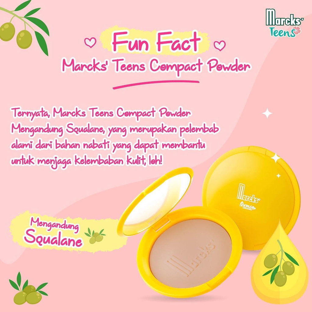 Marcks Teens Compact Powder | Marcks Teens Compact Powder Refill