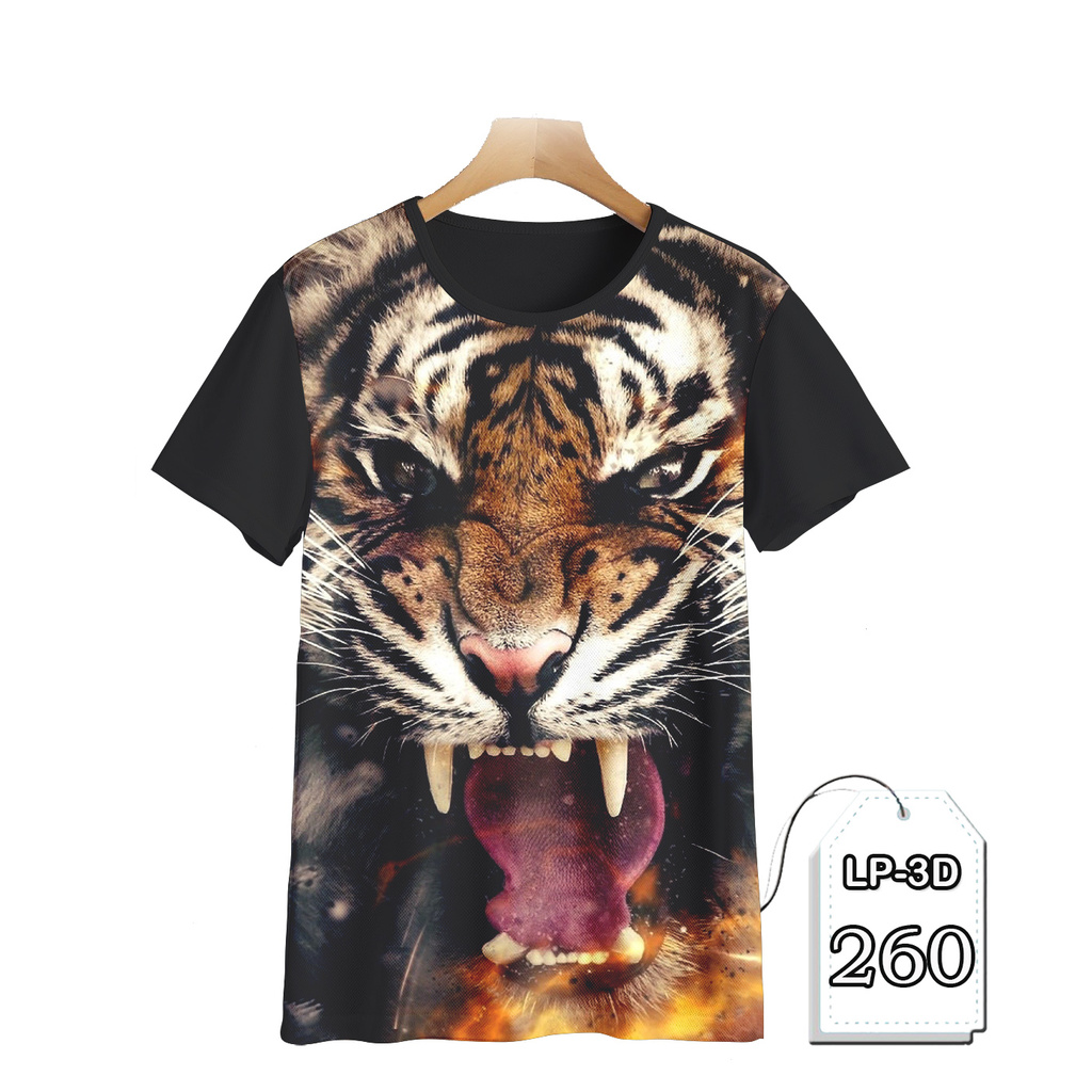 Baju Anak Harimau Sumatera Baju Harimau MAUNG Kaos 3D Series DEWASA #LP3D-260