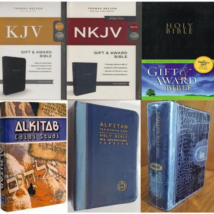 Alkitab Edisi Finansial. Cover Kulit Imitasi.Lembaga Alkitab Indonesia