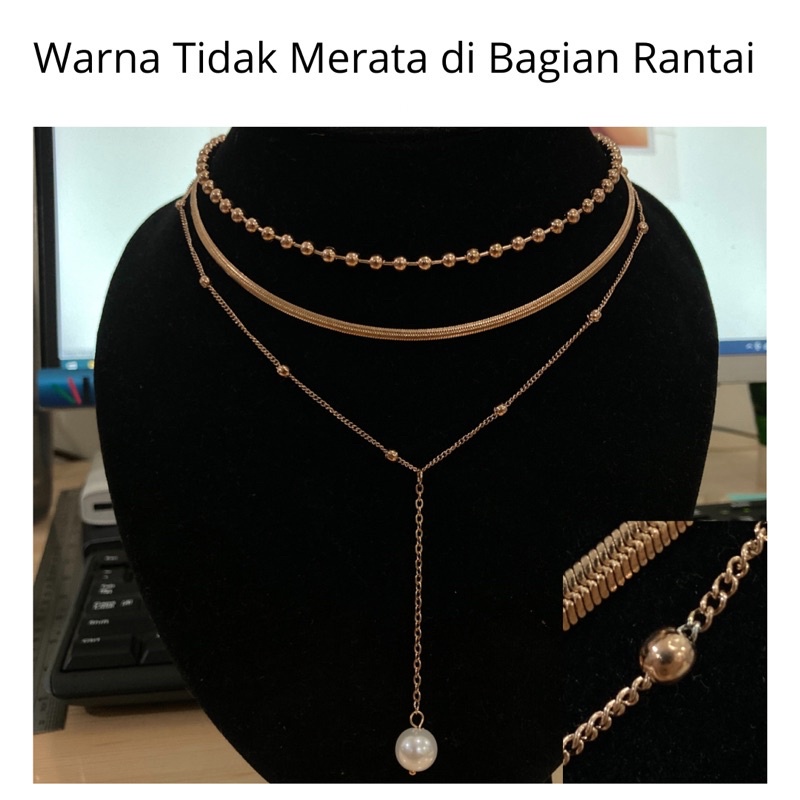 Kalung Gelang Cincin Anting Titanium Reject/Defect/Sale