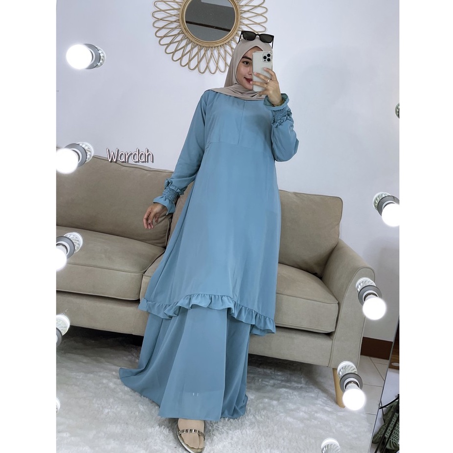 Gamis Malaysia Terbaru Model Rempel