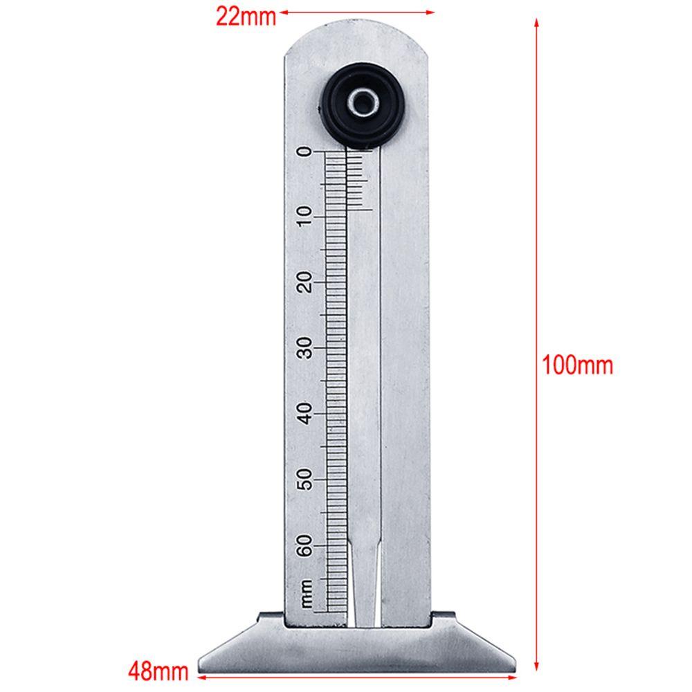 Chookyy Depth Gauge 30mm 50mm 60mm Alat Ukur Pola Ban Ban Mobil