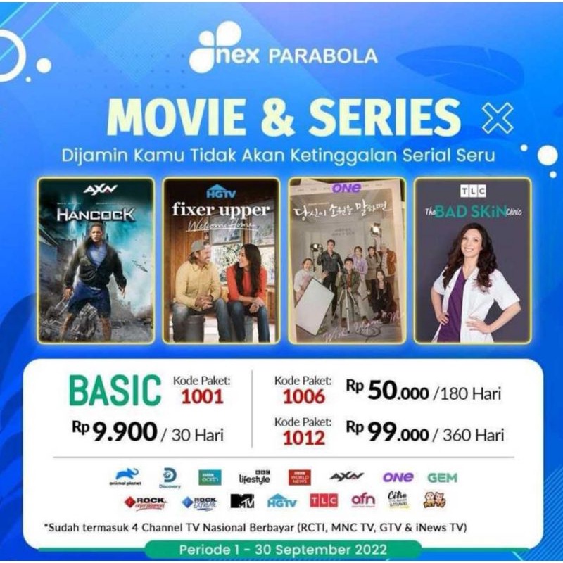 Paket Basic Nex Parabola