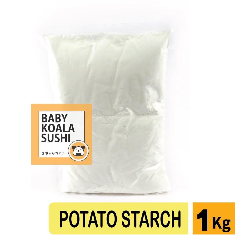 

rxg-16 POTATO STARCH Tepung Pati Kentang 1 Kg │ for Baking Import °•.¸¸.•°`