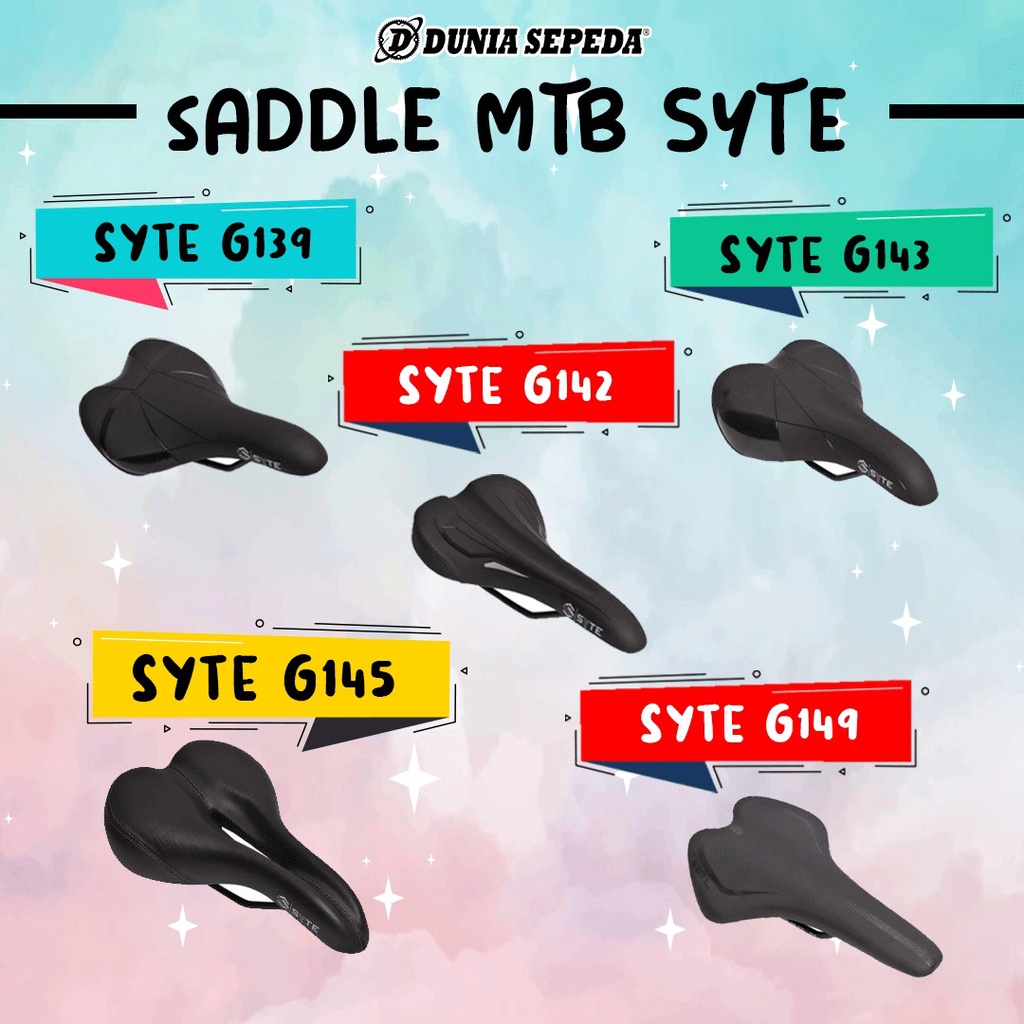 SADDLE MTB MERK SYTE EMPUK DAN NYAMAN