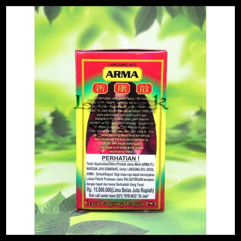 ( BAYAR DI TEMPAT BISA ) GROSIR - PELANGSING AYU ARMA KEMASAN MERAH ORIGINAL KODE098