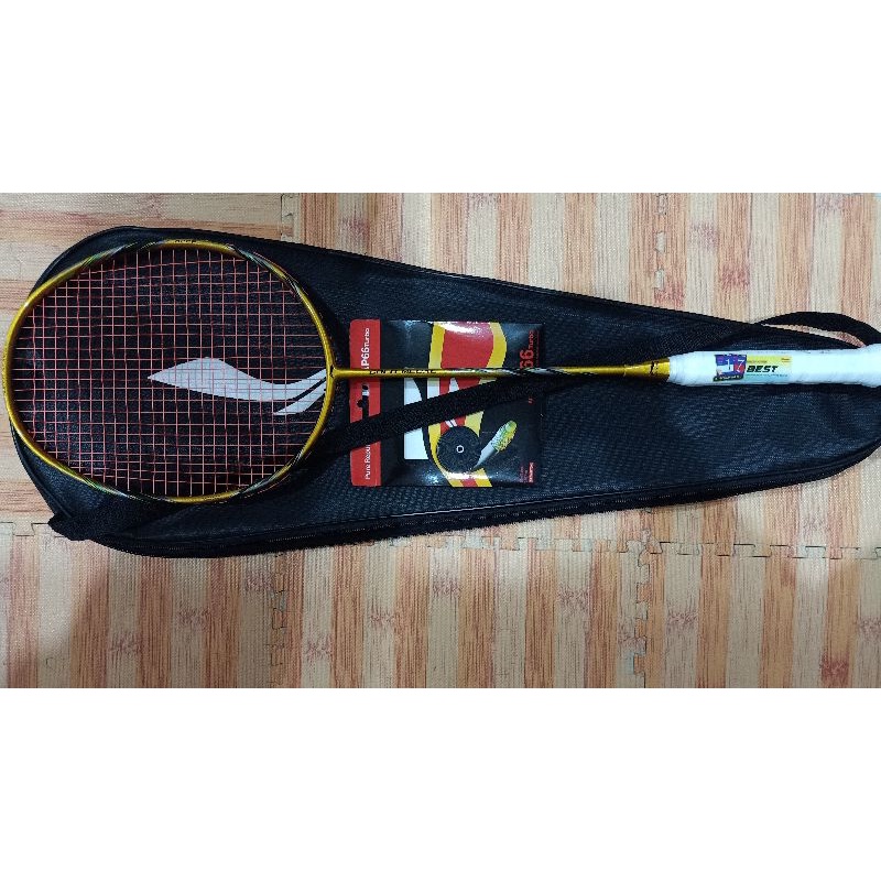 Raket Bulutangkis  EX Review Youtube Lining SS Gold Medal