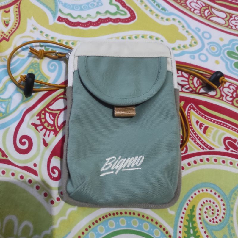 Tas Bigmo Clio Minty sling bag pria wanita Preloved